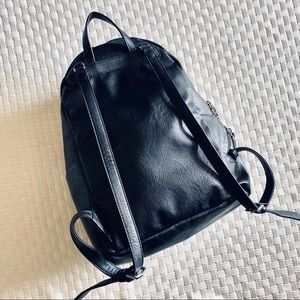 leeza pebbled large backpack